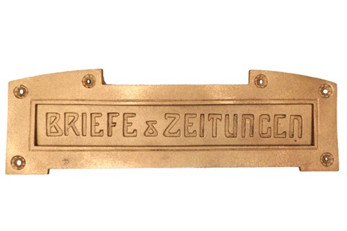 Originale antike briefklappe - originale,