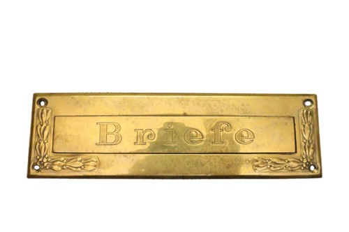 Antiker alter briefeinwurf - antiker,