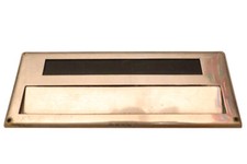 Original antike Briefklappe