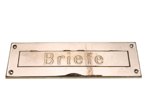 Antiker alter briefeinwurf - antiker,