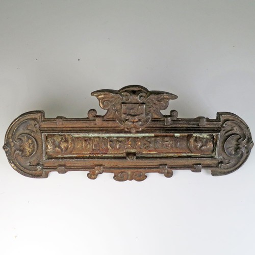 Historischer briefeinwurf - historischer,