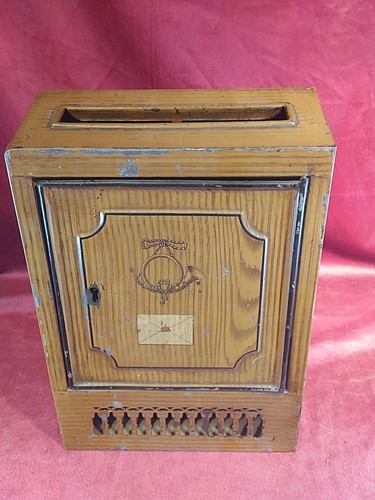 Jugendstil briefkasten metall - jugendstil,