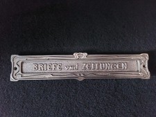 Original antike Briefklappe