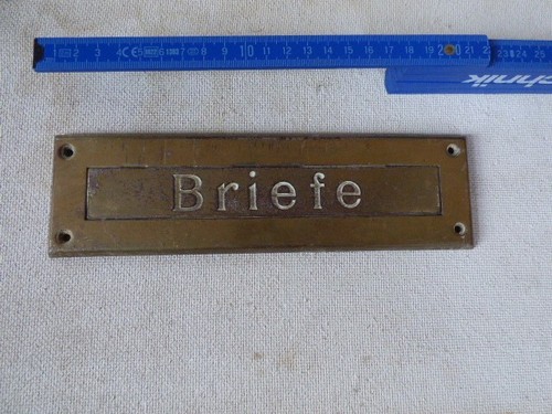 Briefe schlitz tür 1900 - briefe,