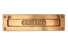 Original antike Briefklappe