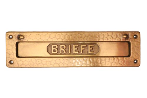 Original antike briefklappe - original,