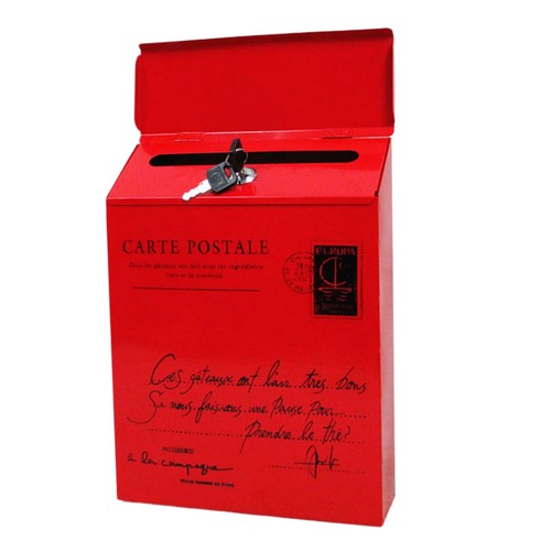 Wandbriefkasten mit schloss - wandbriefkasten,