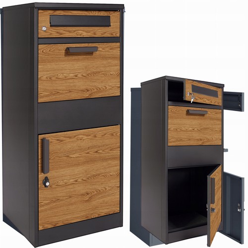 Box für kurierpakete briefe - box,