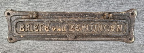 Antike briefkasten klappe - antike,