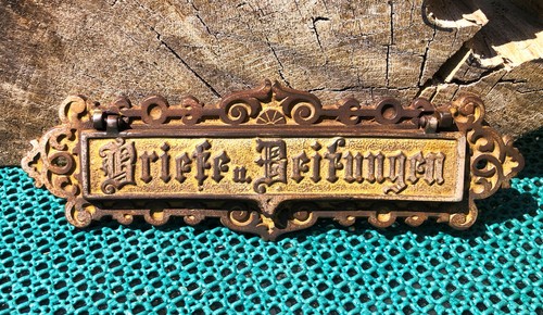 Alter briefschlitz - alter,