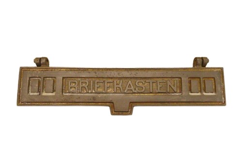 Antiker briefeinwurf - antiker,