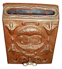 Briefkasten Kupferprägung mit