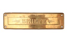 Antiker Briefeinwurf