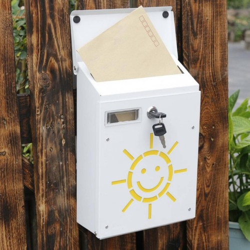 Metallener wandbriefkasten - metallener,