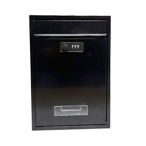 Wandbriefkasten aus metall - wandbriefkasten,