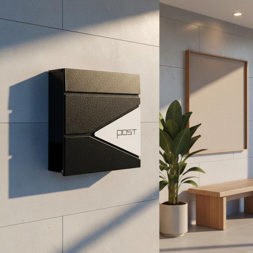 Wandbriefkasten schlichtes - wandbriefkasten,