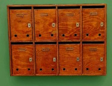 Vintage Briefkasten Industrie