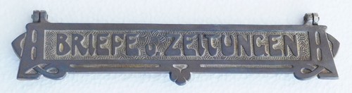 Jugendstil briefklappe - jugendstil,