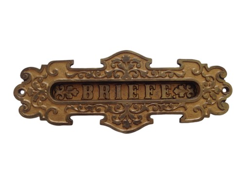 Antiker alter briefeinwurf - antiker/alter,